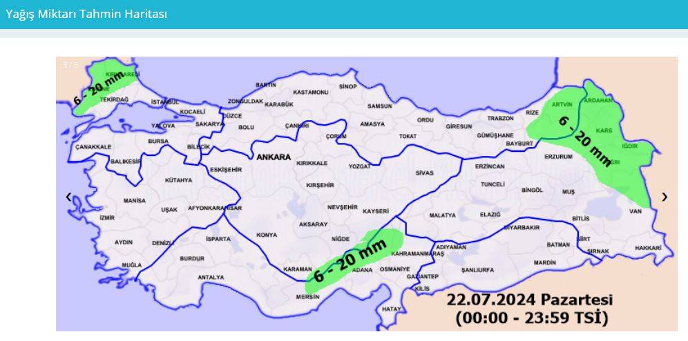 Meteoroloji gün verip 5 ili uyardı! Kuvvetli sağanak vuracak 15